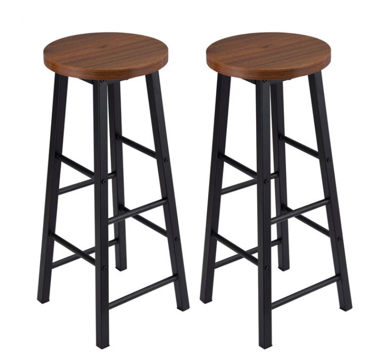 Wood High Stools